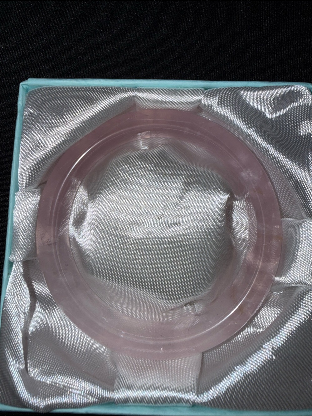 Rose quartz 58mm Bangle Bracelet
